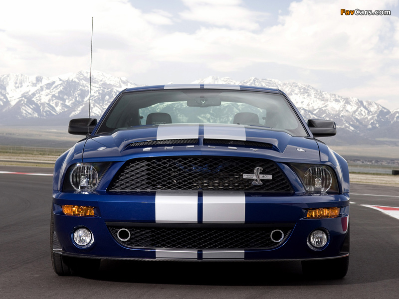 Shelby GT500 KR 40th Anniversary 2008 wallpapers (800 x 600)
