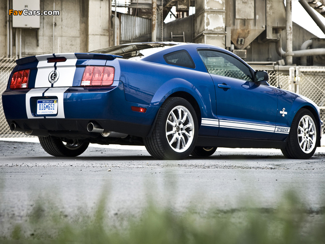 Shelby GT500 KR 40th Anniversary 2008 pictures (640 x 480)