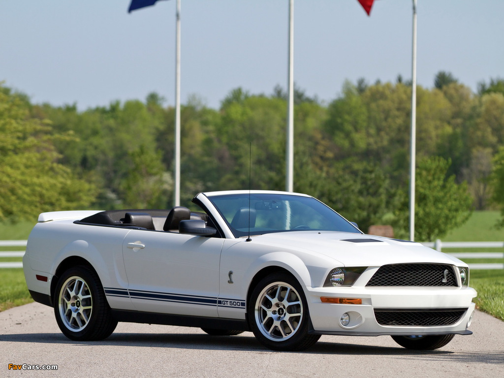 Images of Shelby GT500 Convertible 2005–08 (1024 x 768)