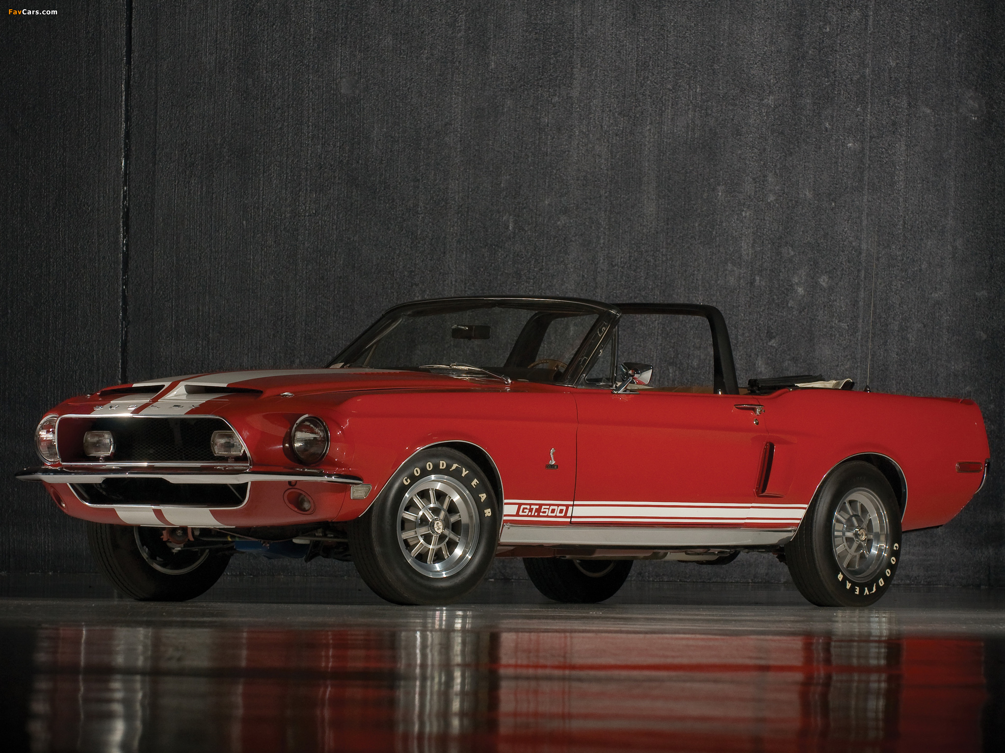 Photos of Shelby GT500 Convertible 1968 (2048 x 1536)