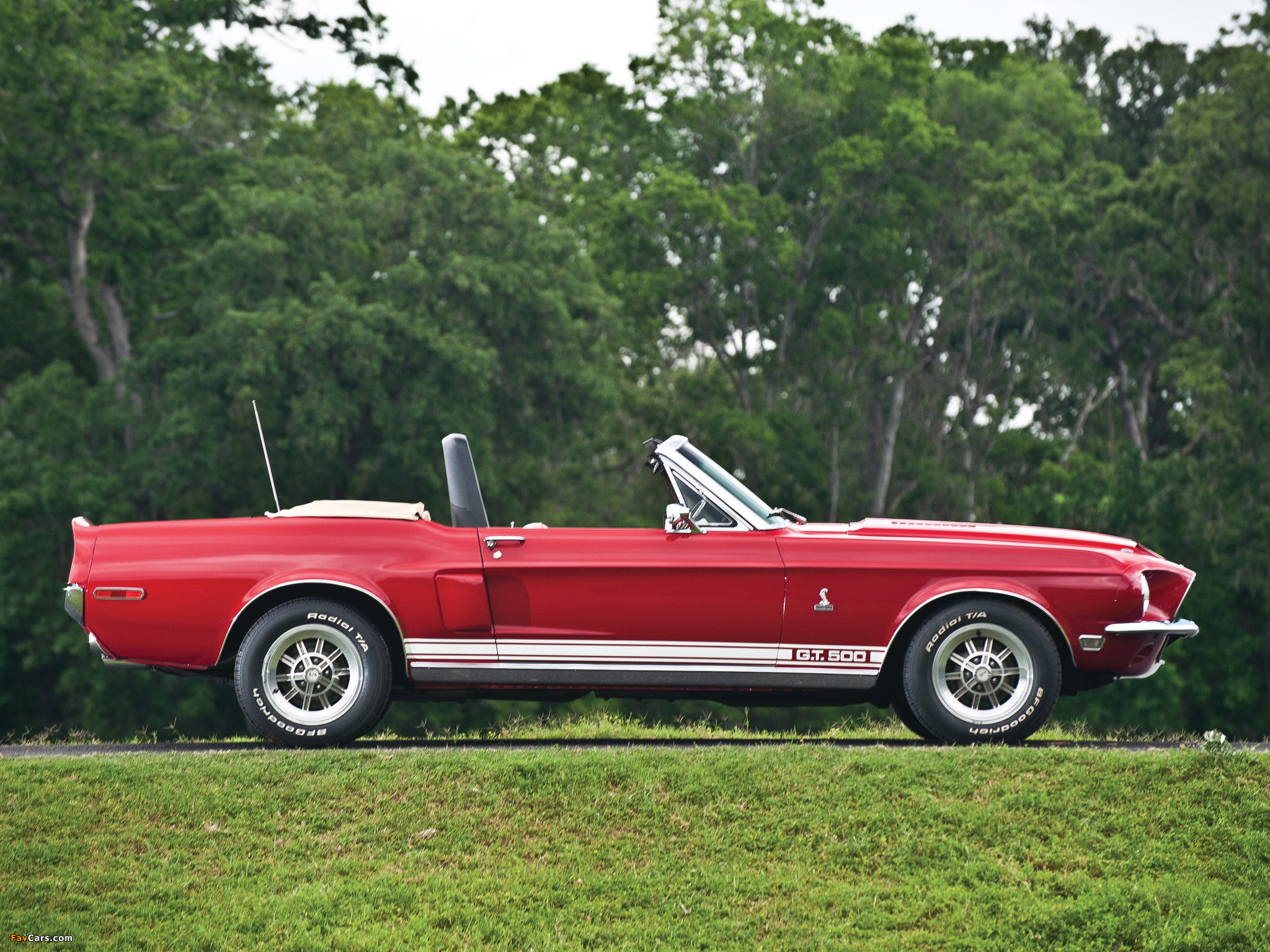Photos of Shelby GT500 Convertible 1968 (2048 x 1536)