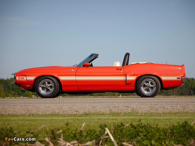 Photos of Shelby GT500 Convertible 1969 (640 x 480)
