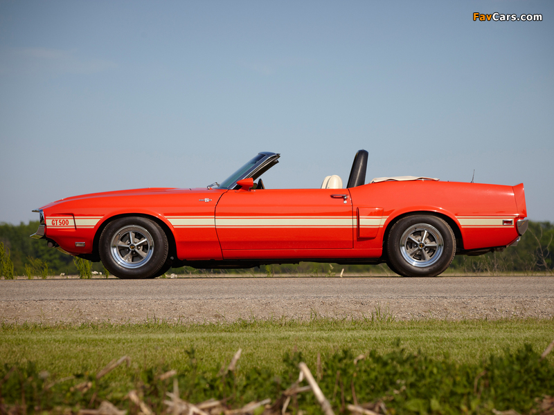 Photos of Shelby GT500 Convertible 1969 (800 x 600)