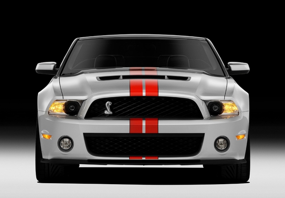 Photos of Shelby GT500 SVT Convertible 2010–11
