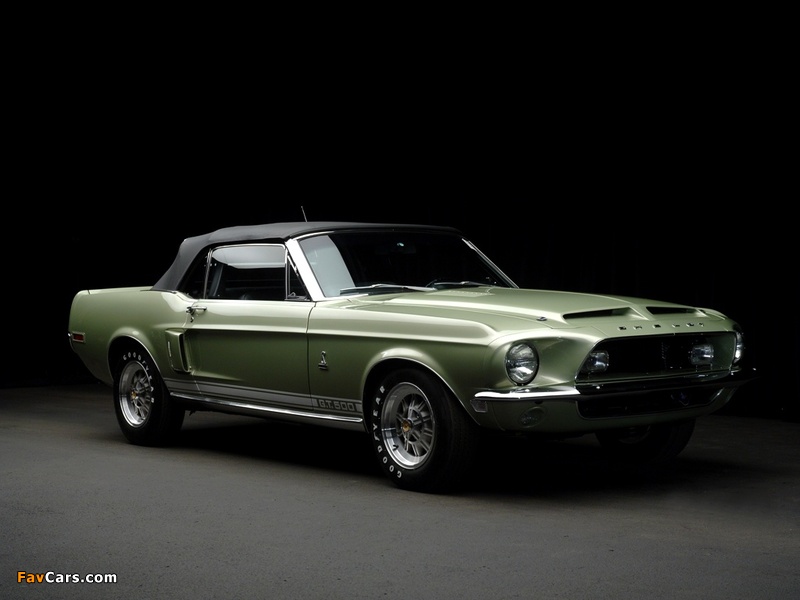 Pictures of Shelby GT500 Convertible 1968 (800 x 600)