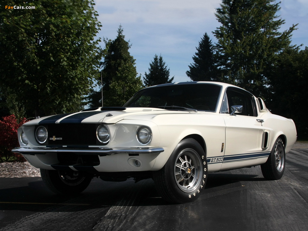 Shelby GT500 1967 wallpapers (1024 x 768)