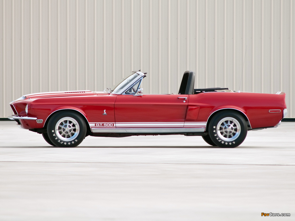 Shelby GT500 Convertible 1968 images (1024 x 768)