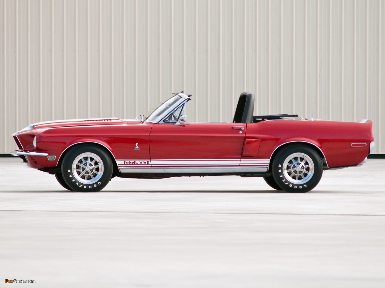 Shelby GT500 Convertible 1968 images (1280 x 960)