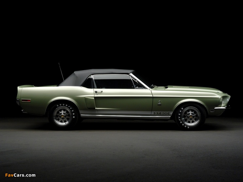 Shelby GT500 Convertible 1968 pictures (800 x 600)