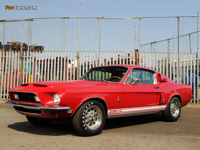 Shelby GT500 1968 pictures (640 x 480)