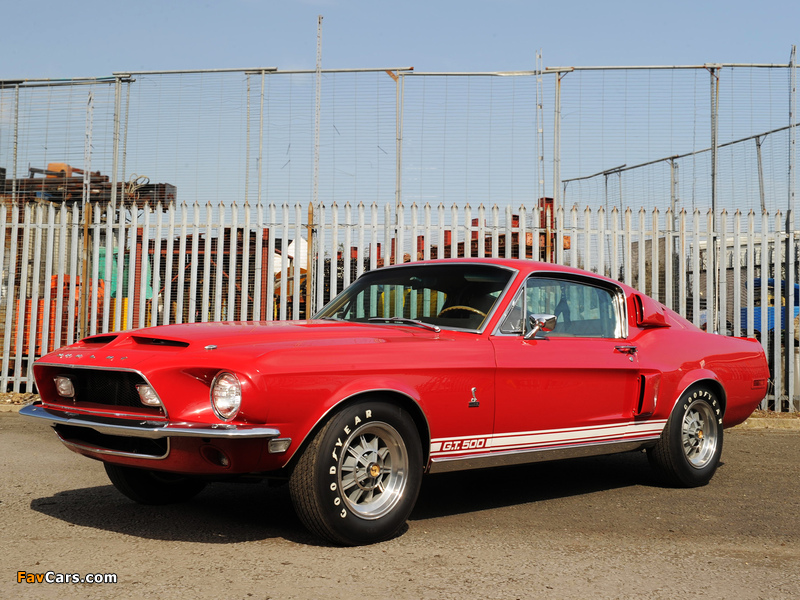 Shelby GT500 1968 pictures (800 x 600)