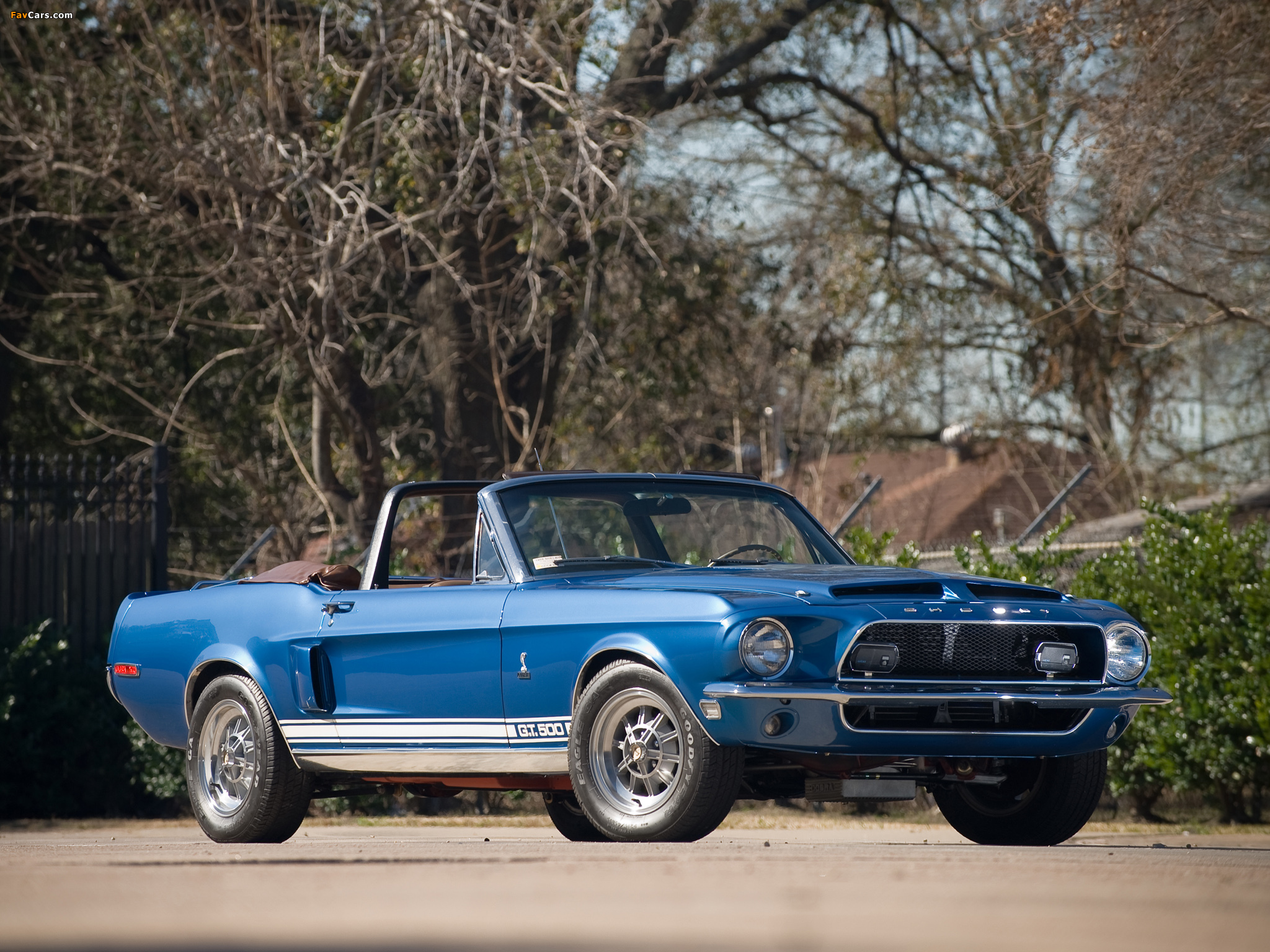 Shelby GT500 Convertible 1968 wallpapers (2048 x 1536)