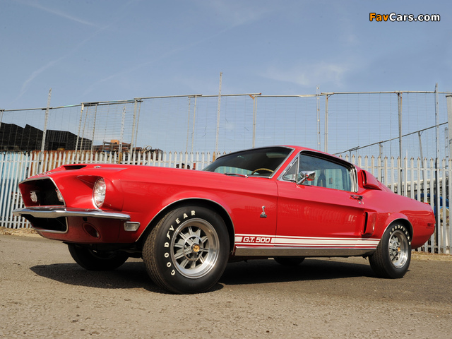 Shelby GT500 1968 wallpapers (640 x 480)