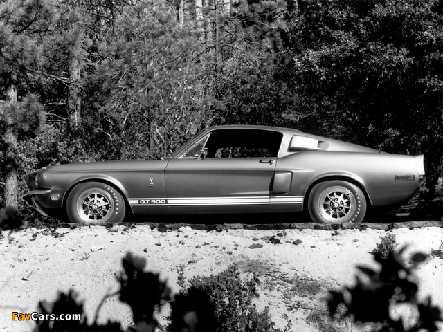 Shelby GT500 1968 wallpapers (640 x 480)