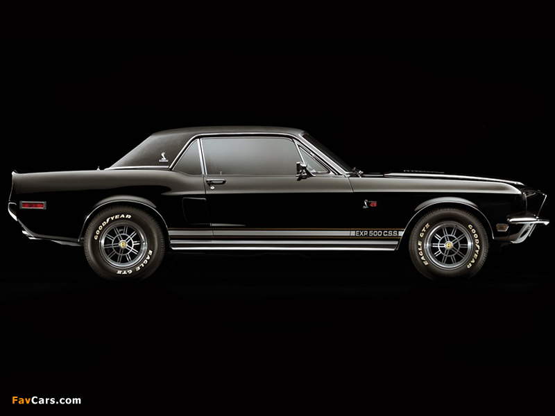 Shelby EXP500 CSS Black Hornet 1968 wallpapers (800 x 600)