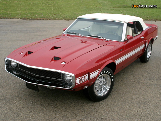 Shelby GT500 Convertible 1969 images (640 x 480)