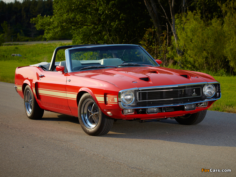 Shelby GT500 Convertible 1969 pictures (800 x 600)