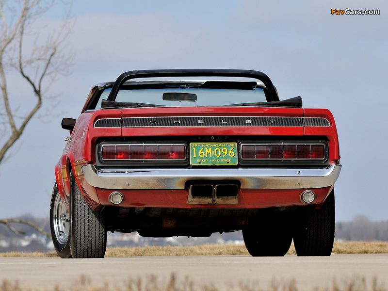 Shelby GT500 Convertible 1969 wallpapers (800 x 600)