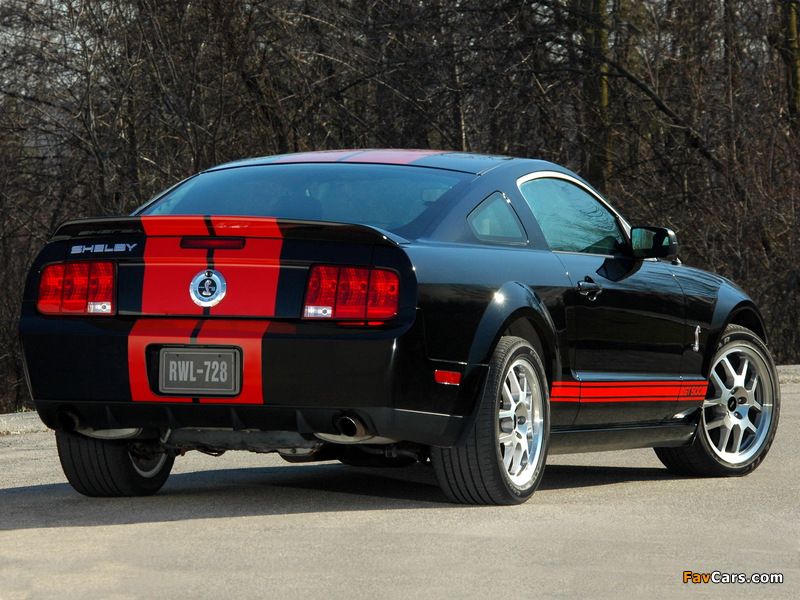 Shelby GT500 Red Stripe Appearance Package 2007 images (800 x 600)