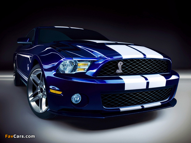 Shelby GT500 2009–10 wallpapers (640 x 480)