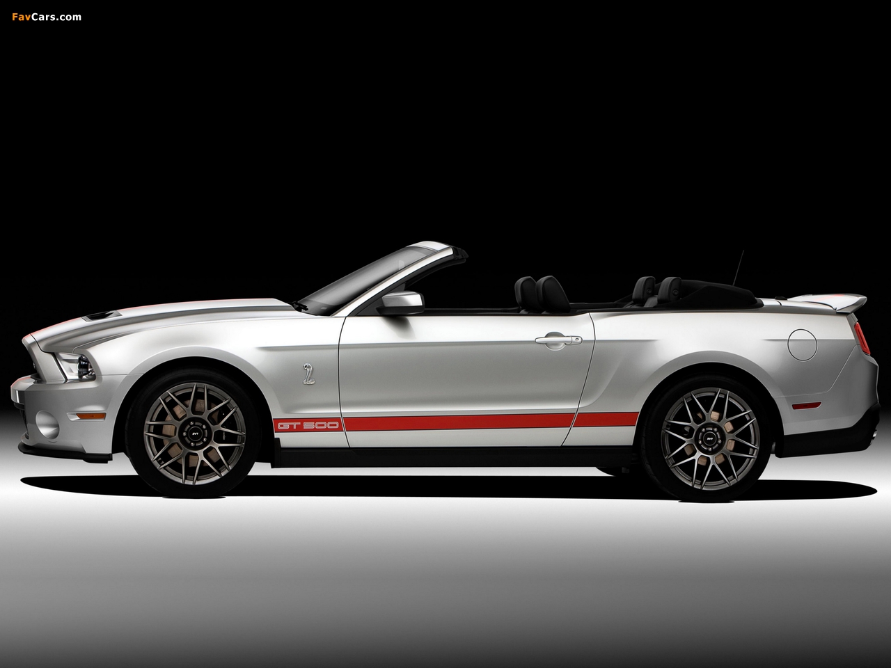 Shelby GT500 SVT Convertible 2010–11 wallpapers (1280 x 960)