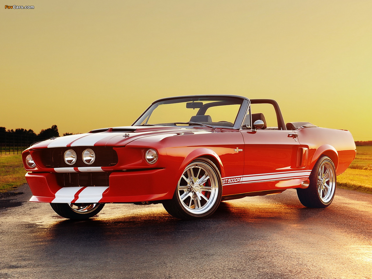 Classic Recreations Shelby GT500CR Convertible 2012 images (1280 x 960)