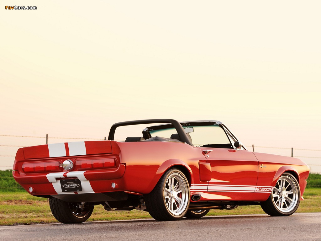 Classic Recreations Shelby GT500CR Convertible 2012 pictures (1024 x 768)