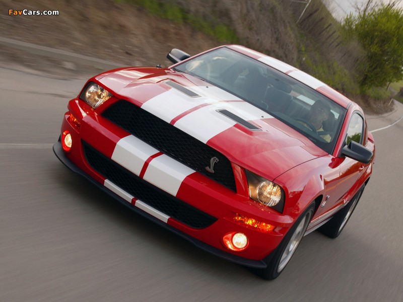 Shelby GT500 2005–08 wallpapers (800 x 600)