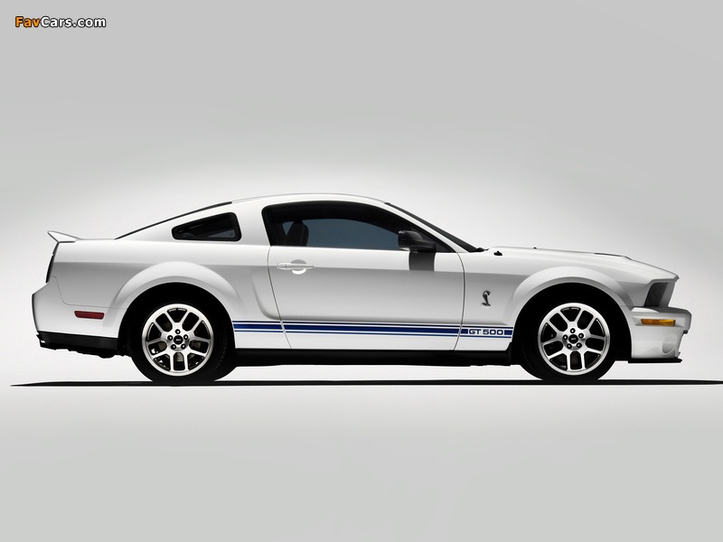 Shelby GT500 2005–08 wallpapers (800 x 600)