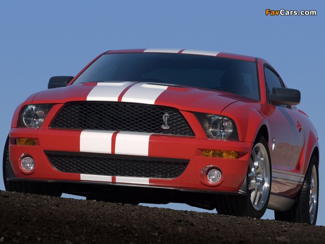 Shelby GT500 2005–08 wallpapers (640 x 480)