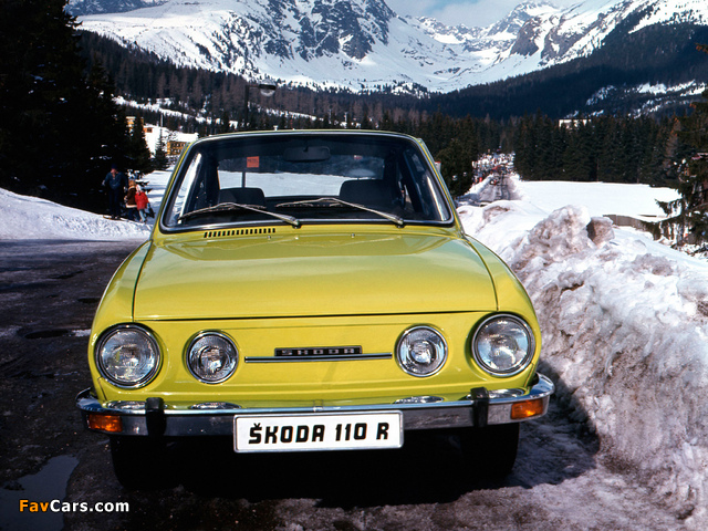 Pictures of Škoda 110 R (Type 718-K) 1970–80 (640 x 480)