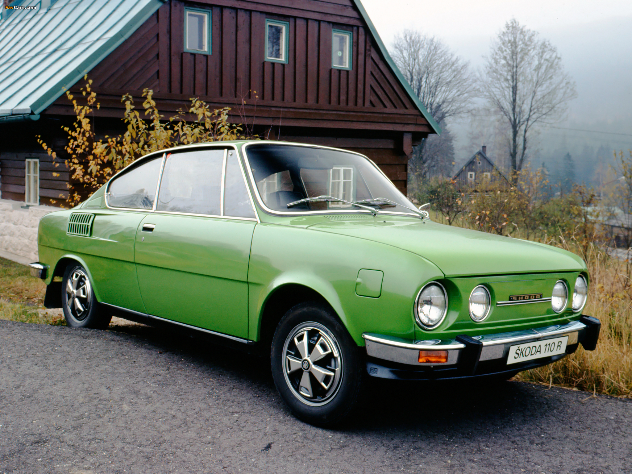 Škoda 110 R (Type 718-K) 1970–80 wallpapers (2048 x 1536)