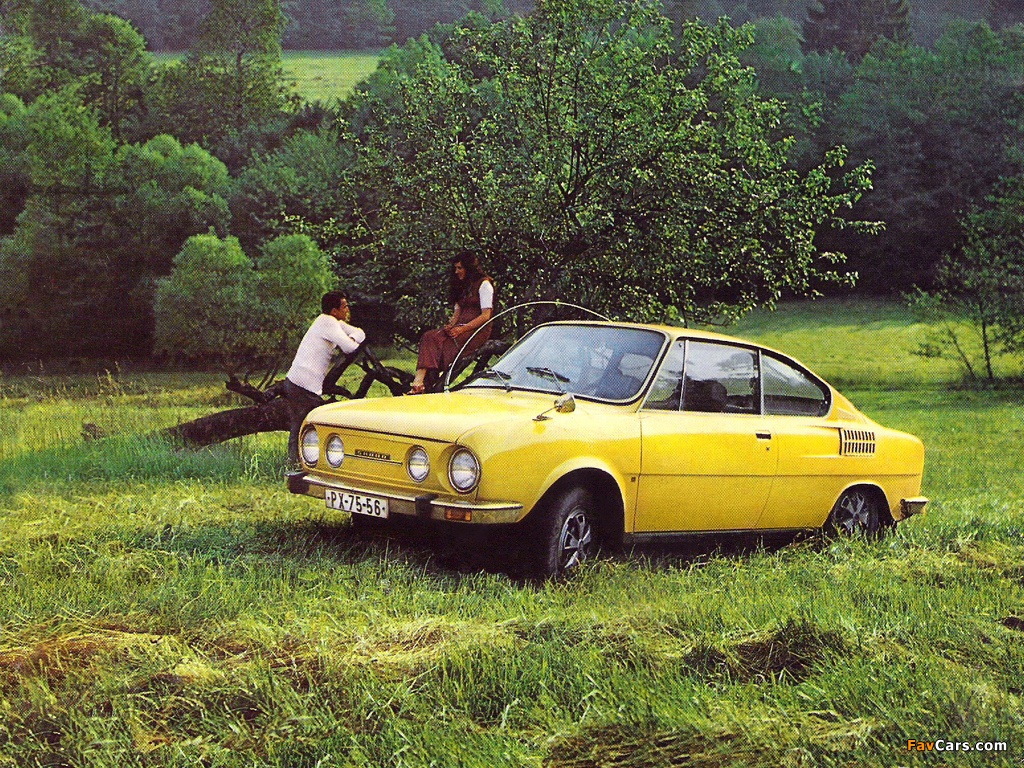 Škoda 110 R (Type 718-K) 1970–80 wallpapers (1024 x 768)