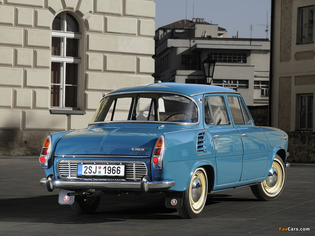 Images of Škoda 1000 MB (721) 1966–67 (1024 x 768)
