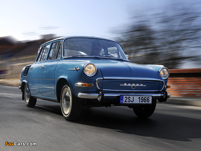 Photos of Škoda 1000 MB (721) 1966–67 (640 x 480)