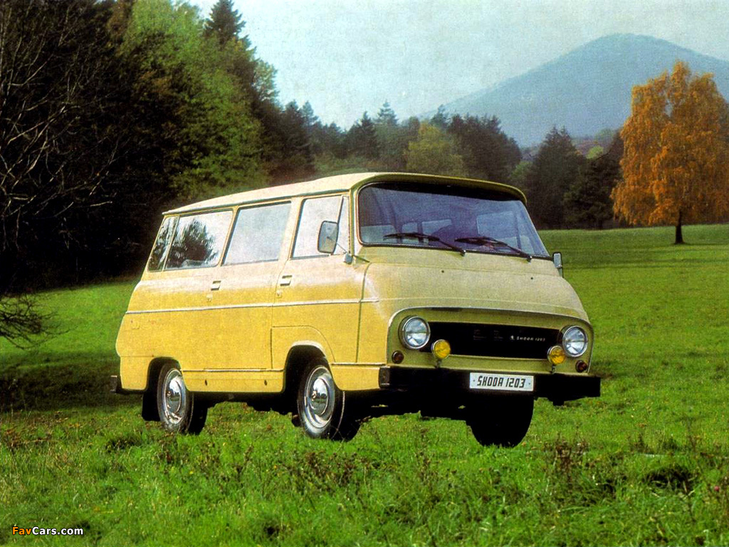 Škoda 1203 Minibus (Type 997) 1968–81 images (1024 x 768)