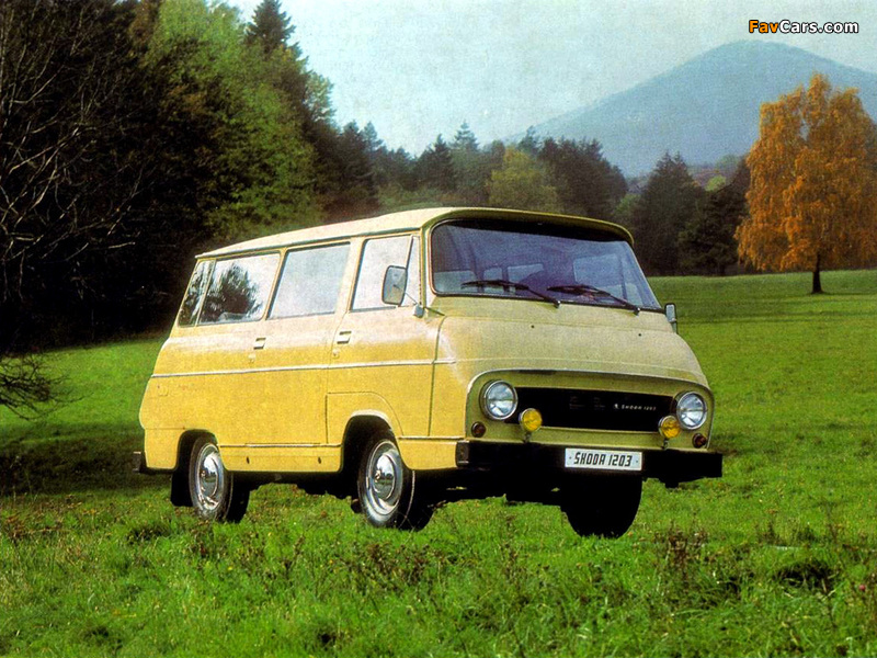 Škoda 1203 Minibus (Type 997) 1968–81 images (800 x 600)