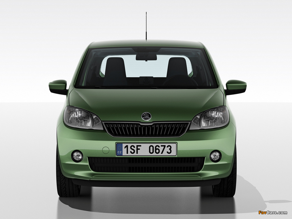 Škoda Citigo 3-door 2011 wallpapers (1024 x 768)