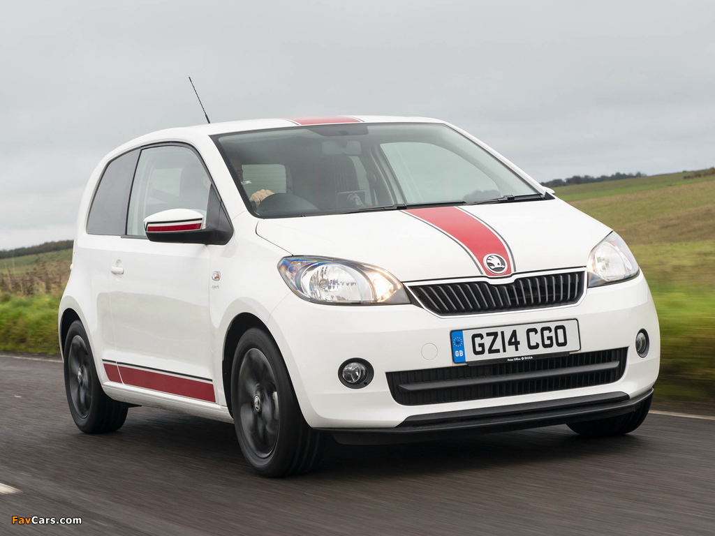 Škoda Citigo Sport 3-door UK-spec 2013–14 images (1024 x 768)