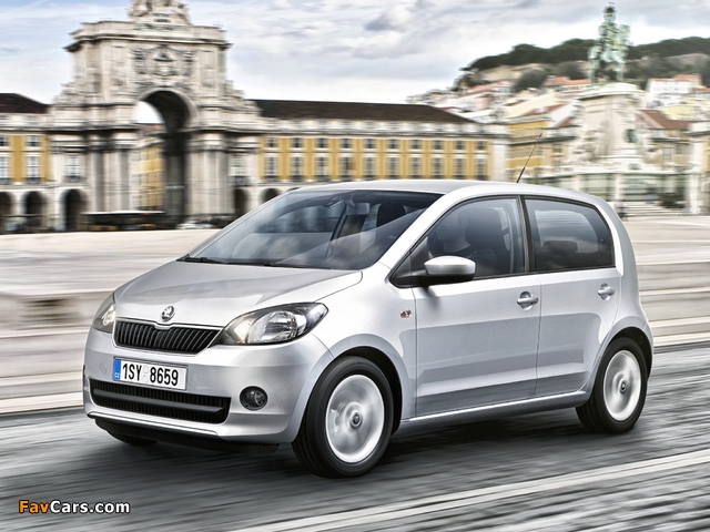 Škoda Citigo 5-door 2012 wallpapers (640 x 480)