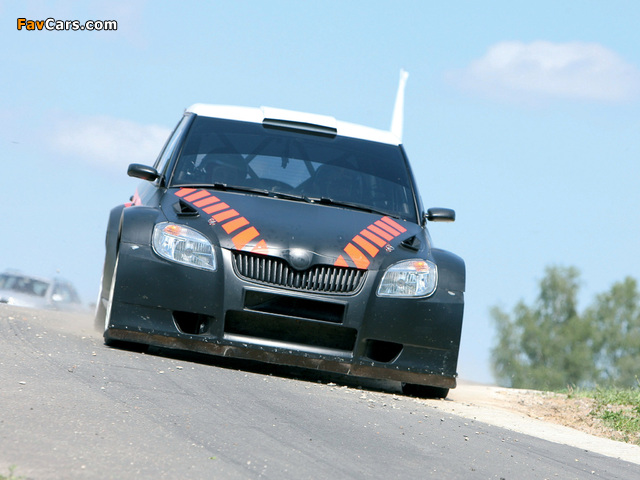 Images of Škoda Fabia Super 2000 Prototype 2008 (640 x 480)