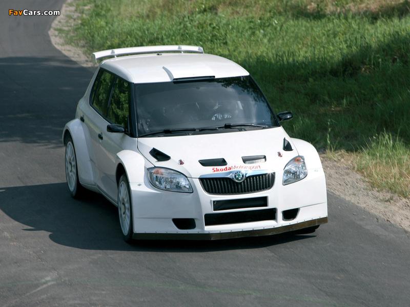 Photos of Škoda Fabia Super 2000 Prototype 2008 (800 x 600)