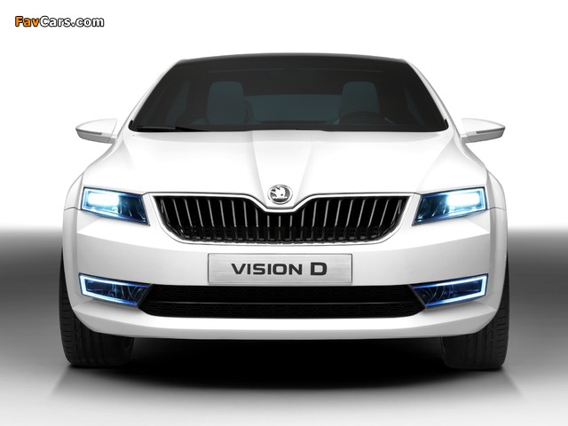 Photos of Škoda VisionD Concept 2011 (640 x 480)