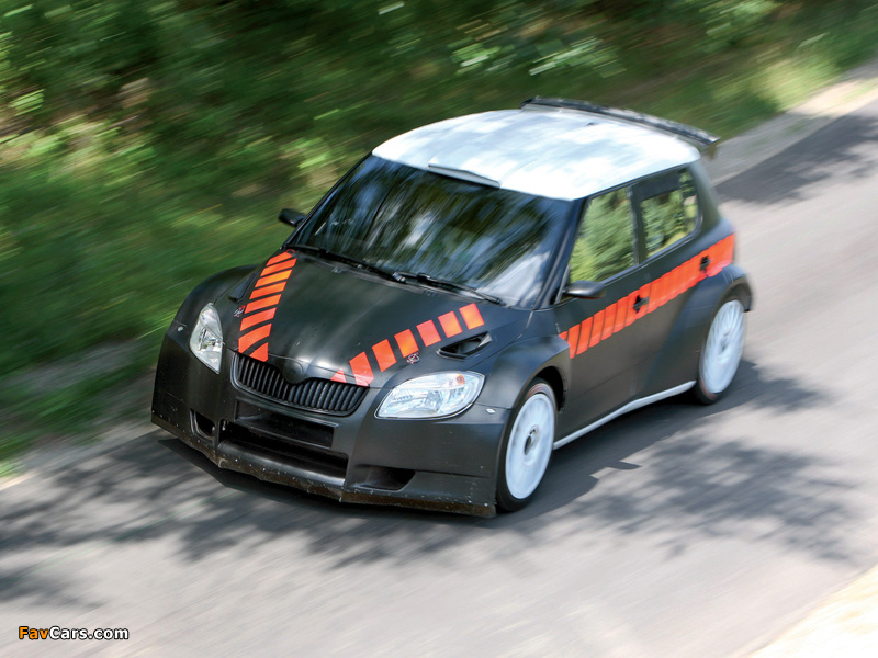 Pictures of Škoda Fabia Super 2000 Prototype (5J) 2008 (800 x 600)