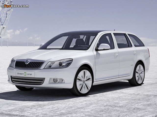 Škoda Octavia Green E Line Concept (1Z) 2010 photos (640 x 480)