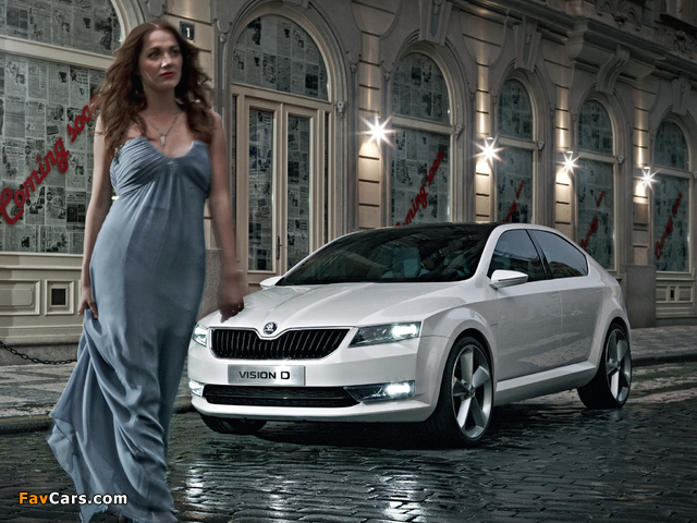 Škoda VisionD Concept 2011 photos (640 x 480)