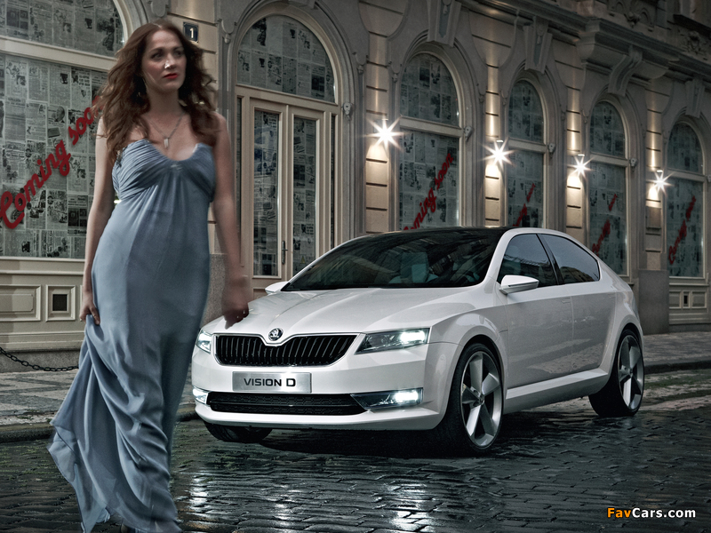 Škoda VisionD Concept 2011 photos (800 x 600)