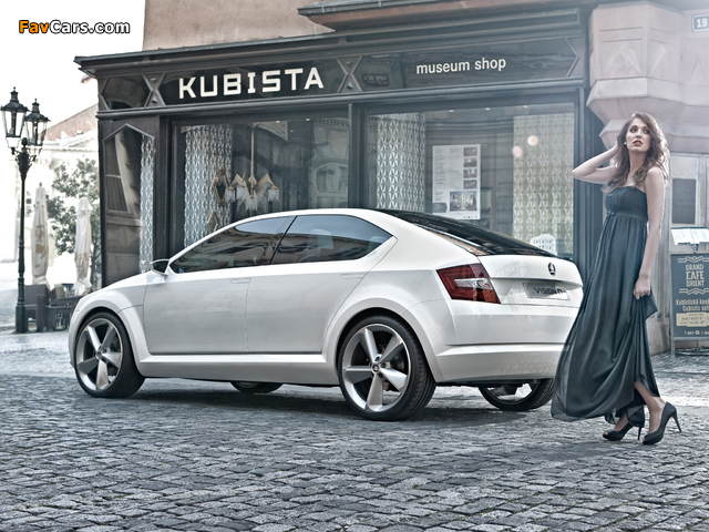 Škoda VisionD Concept 2011 photos (640 x 480)