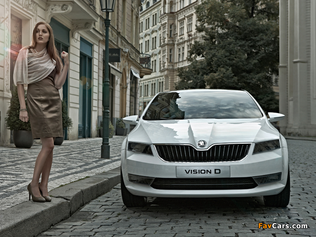 Škoda VisionD Concept 2011 wallpapers (640 x 480)