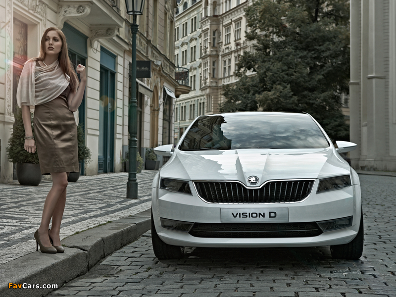 Škoda VisionD Concept 2011 wallpapers (800 x 600)